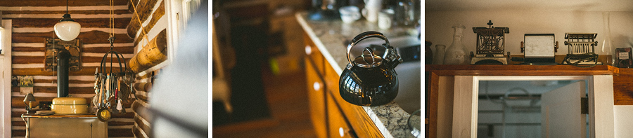 cabin in the mountains