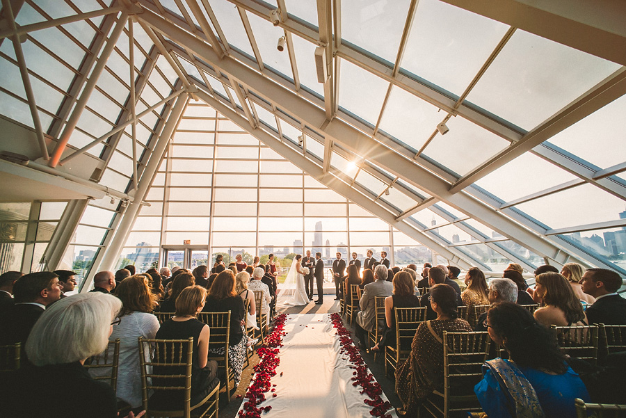 adler planetarium wedding ceremony