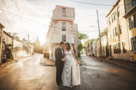 Downtown Annapolis Couple’s Wedding Session