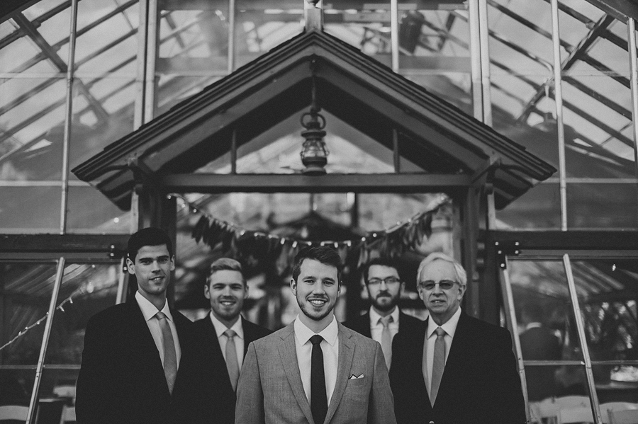 luke with his groomsmen