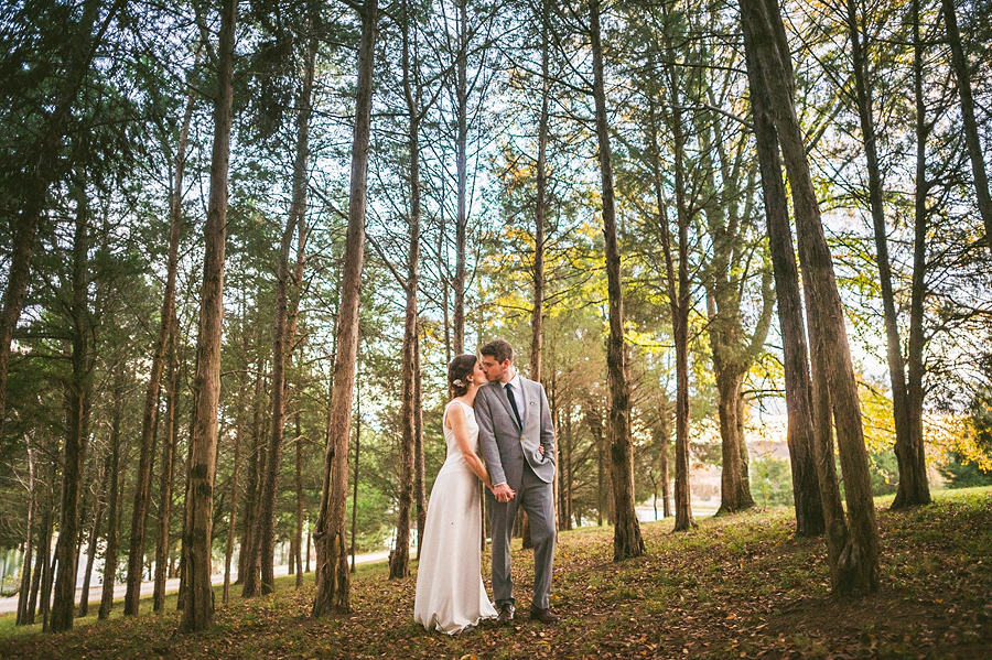 luke and julia portraits in the trees